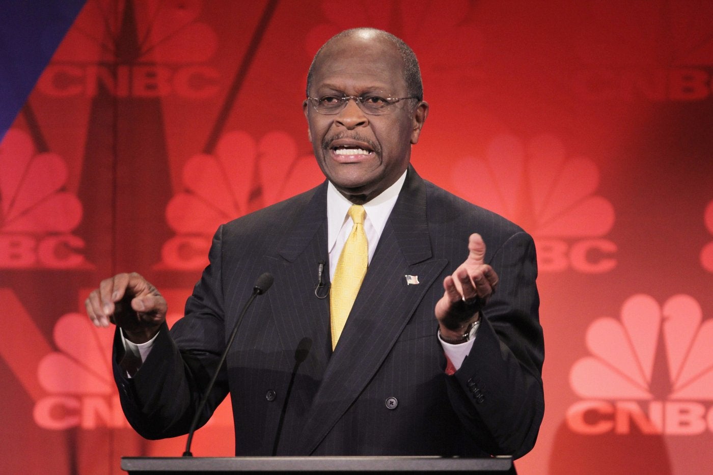 Herman Cain. 