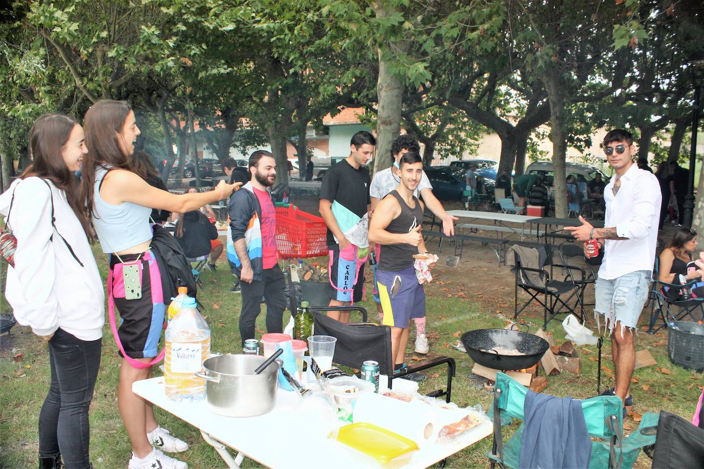 Un total de 52 cuadrillas han participado en la actividad, encuadrada en el último día de fiestas en Nájera