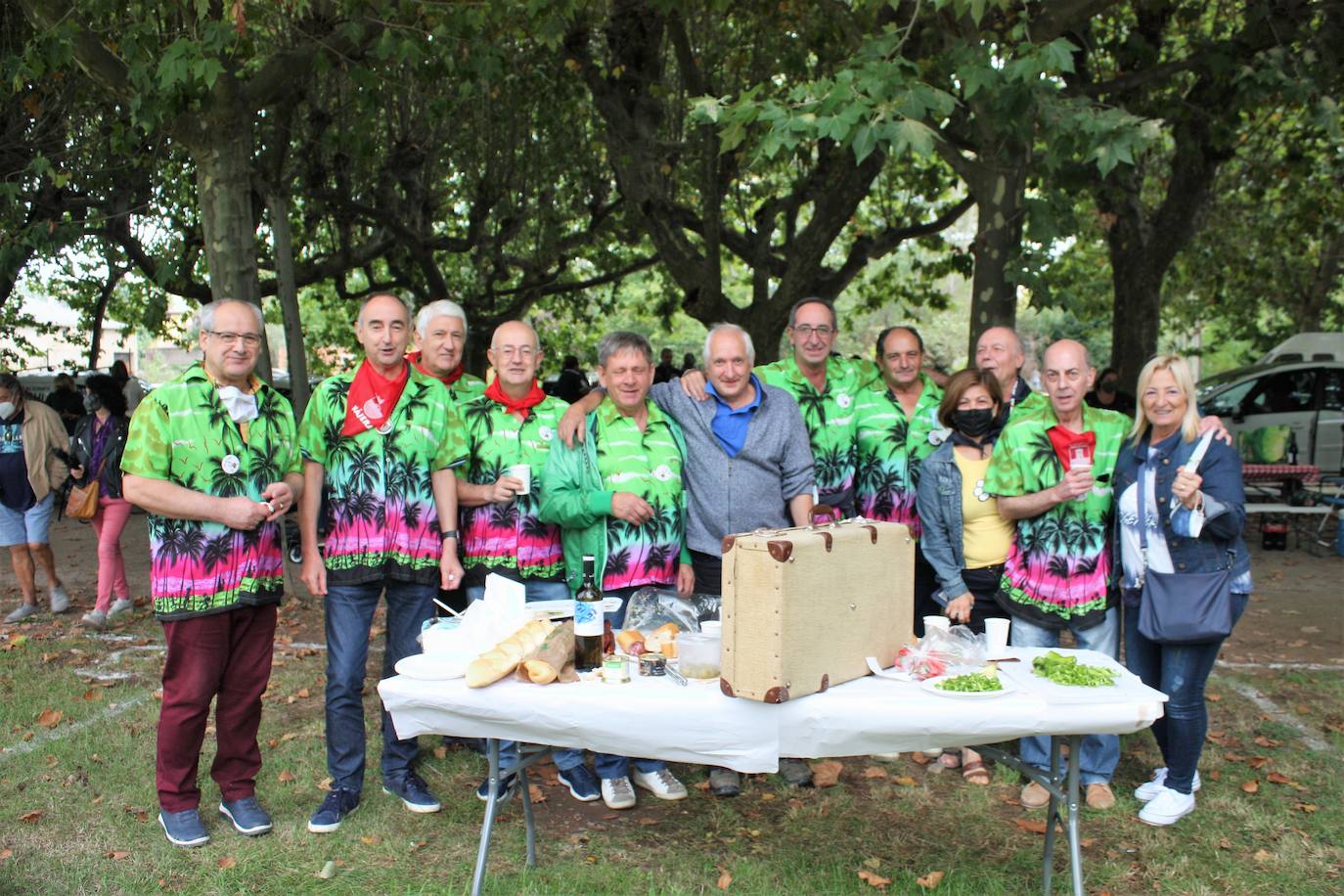 Un total de 52 cuadrillas han participado en la actividad, encuadrada en el último día de fiestas en Nájera