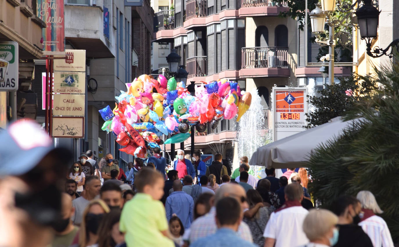 Segundo día de fiestas en la capital riojana