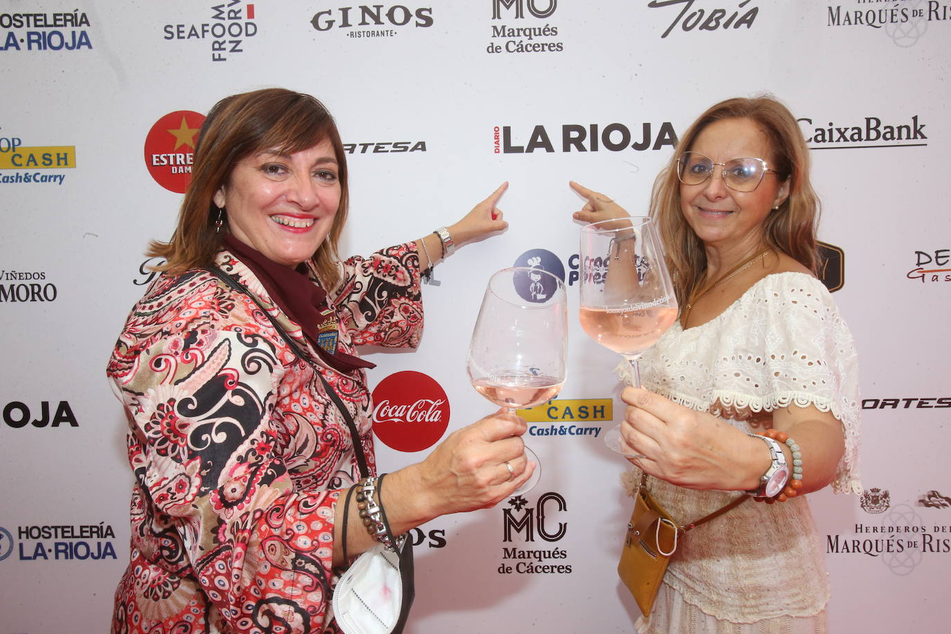 La gastronomía de Croqueta y Presumida y los vinos de Marqués de Cáceres se dan la mano en una primera jornada marcada por el excelente ambiente. 