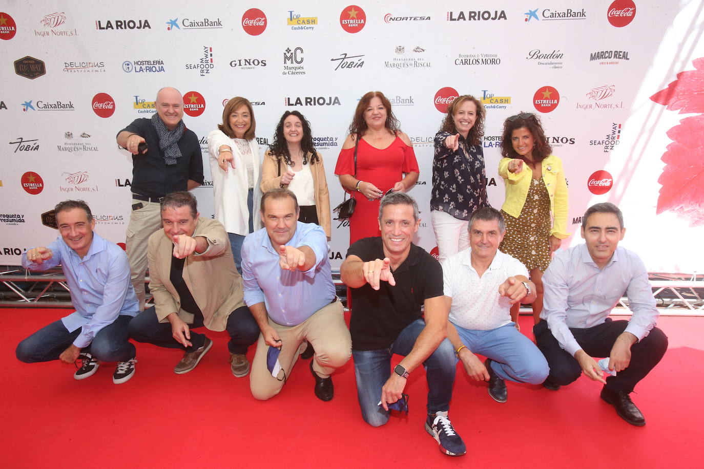 La gastronomía de Croqueta y Presumida y los vinos de Marqués de Cáceres se dan la mano en una primera jornada marcada por el excelente ambiente. 