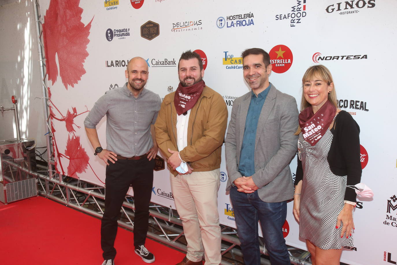 La gastronomía de Croqueta y Presumida y los vinos de Marqués de Cáceres se dan la mano en una primera jornada marcada por el excelente ambiente. 