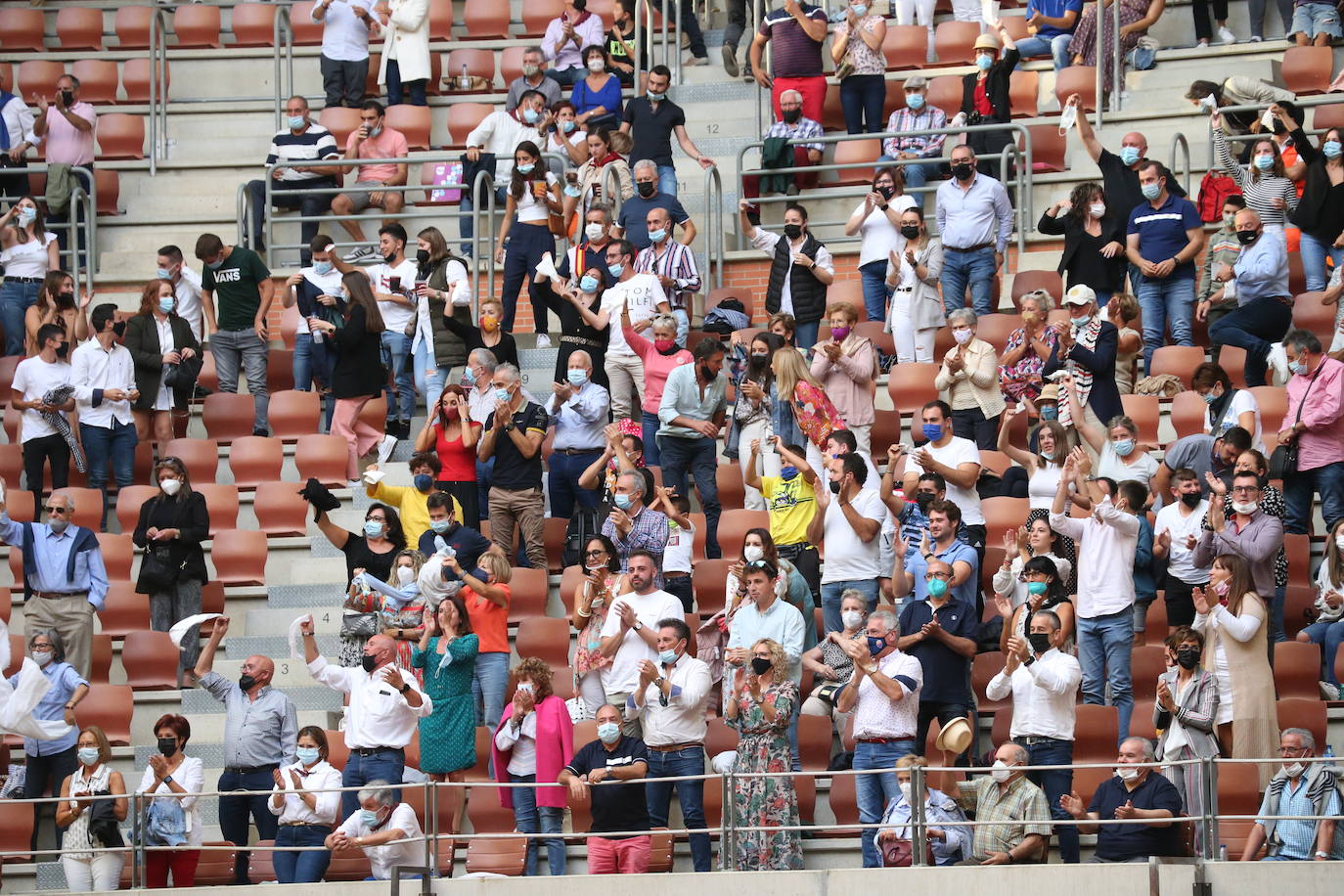 Guillermo Hermoso de Mendoza ha sido el gran triunfador de la tarde al cortar tres orejas