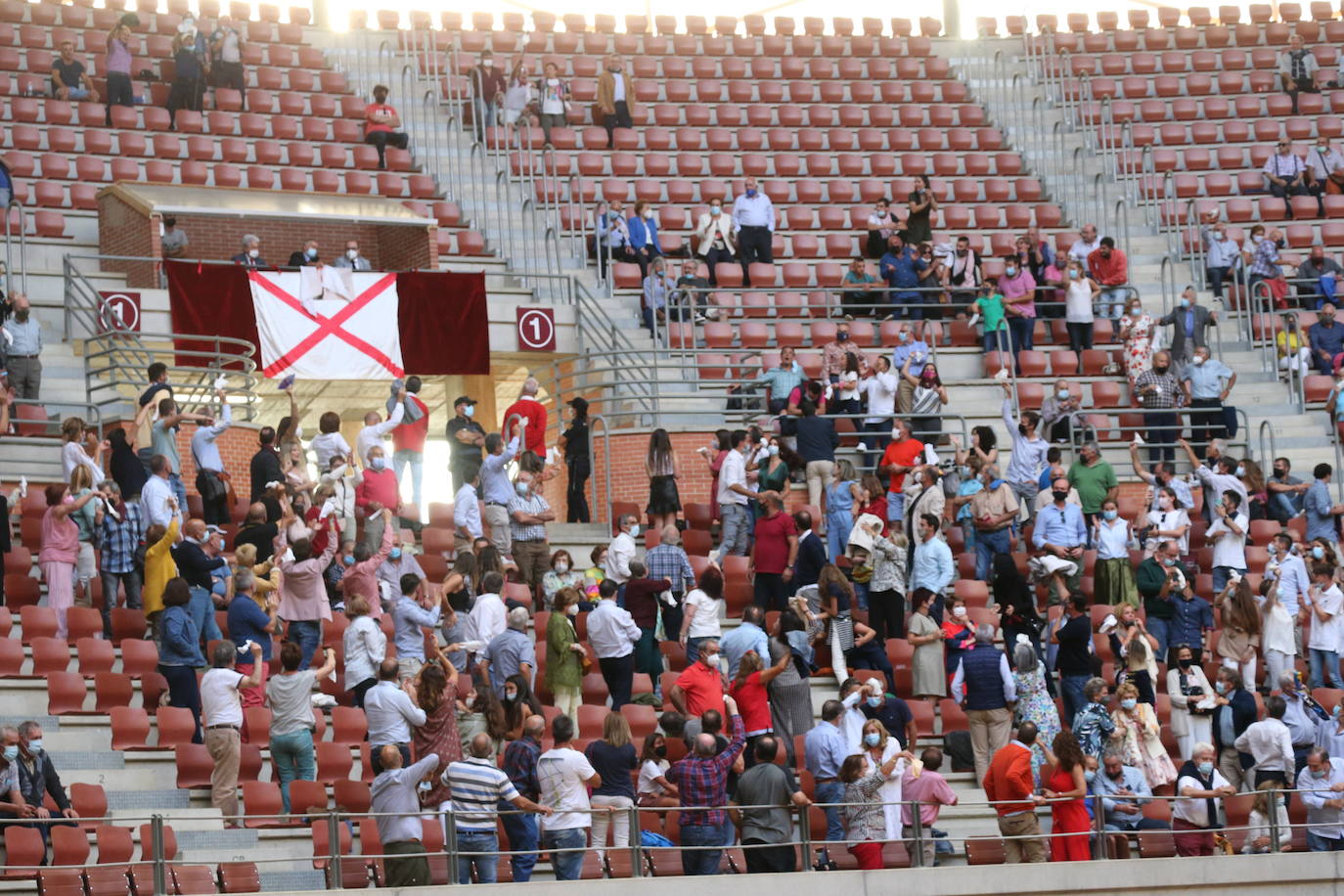 Guillermo Hermoso de Mendoza ha sido el gran triunfador de la tarde al cortar tres orejas