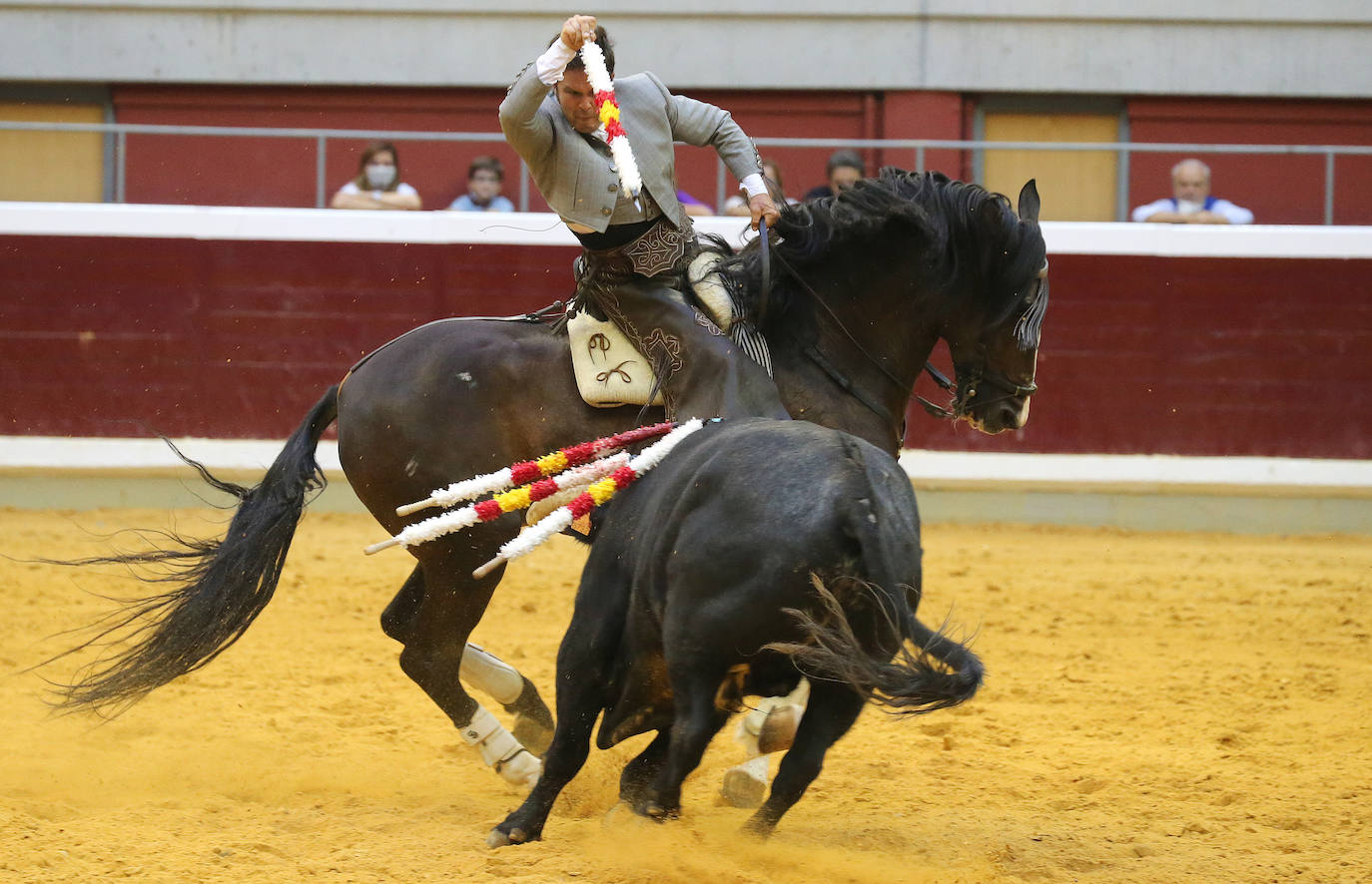 Guillermo Hermoso de Mendoza ha sido el gran triunfador de la tarde al cortar tres orejas