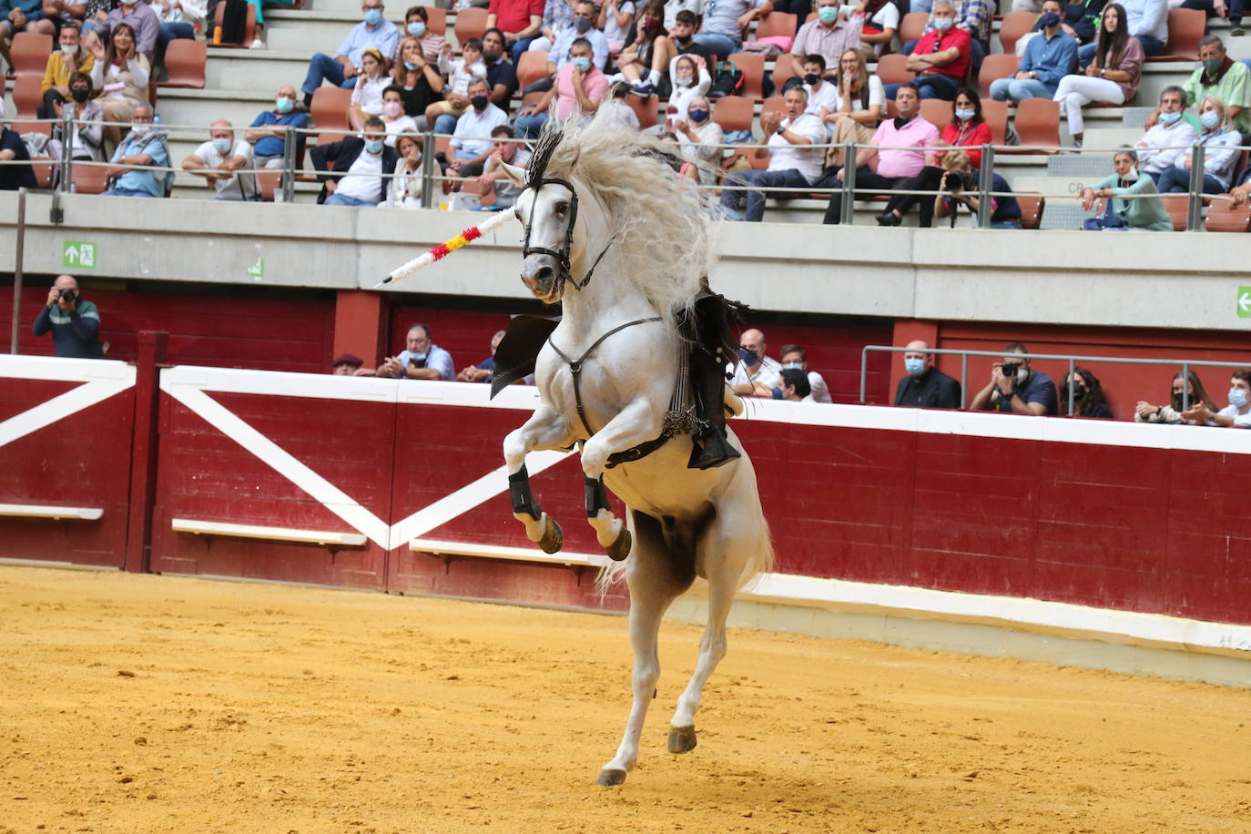 Guillermo Hermoso de Mendoza ha sido el gran triunfador de la tarde al cortar tres orejas