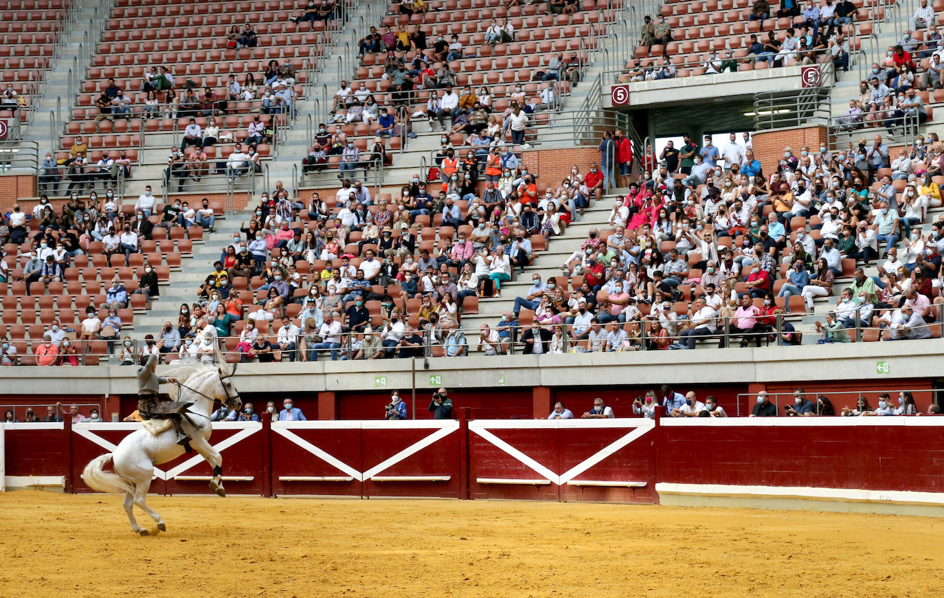 Guillermo Hermoso de Mendoza ha sido el gran triunfador de la tarde al cortar tres orejas