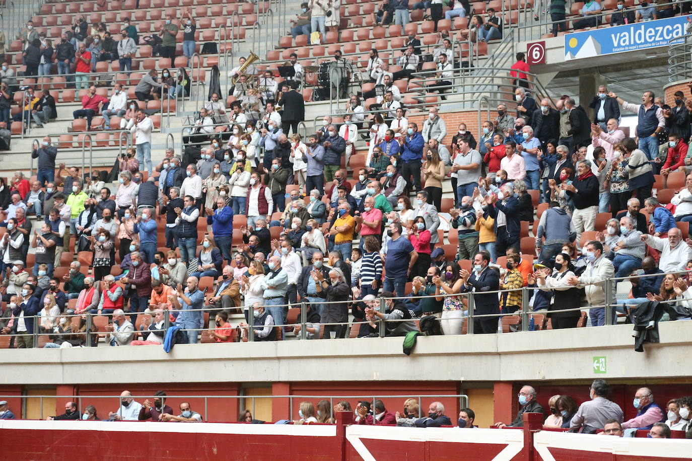 Antonio Ferrera ha cortado una oreja en el mano a mano con un Diego Urdiales que no ha tenido suerte con su lote