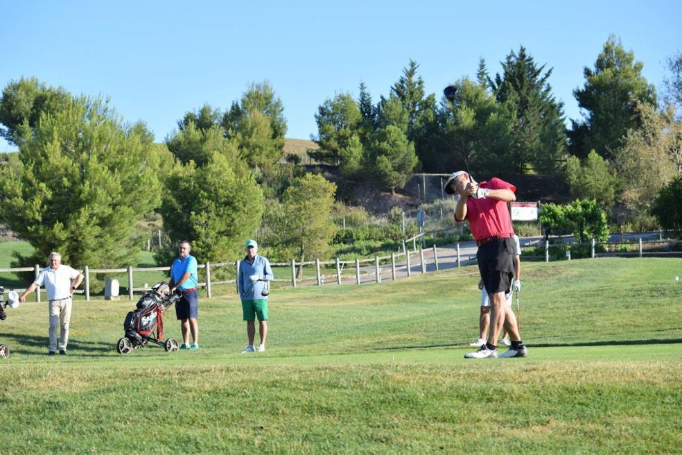  Jugadores de la Liga Golf y Vino en el torneo de Marqués de Riscal. 