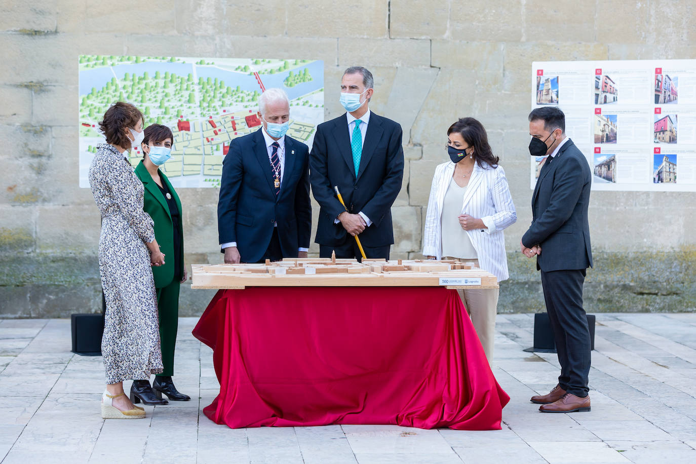 Fotos: El rey Felipe VI visita Logroño