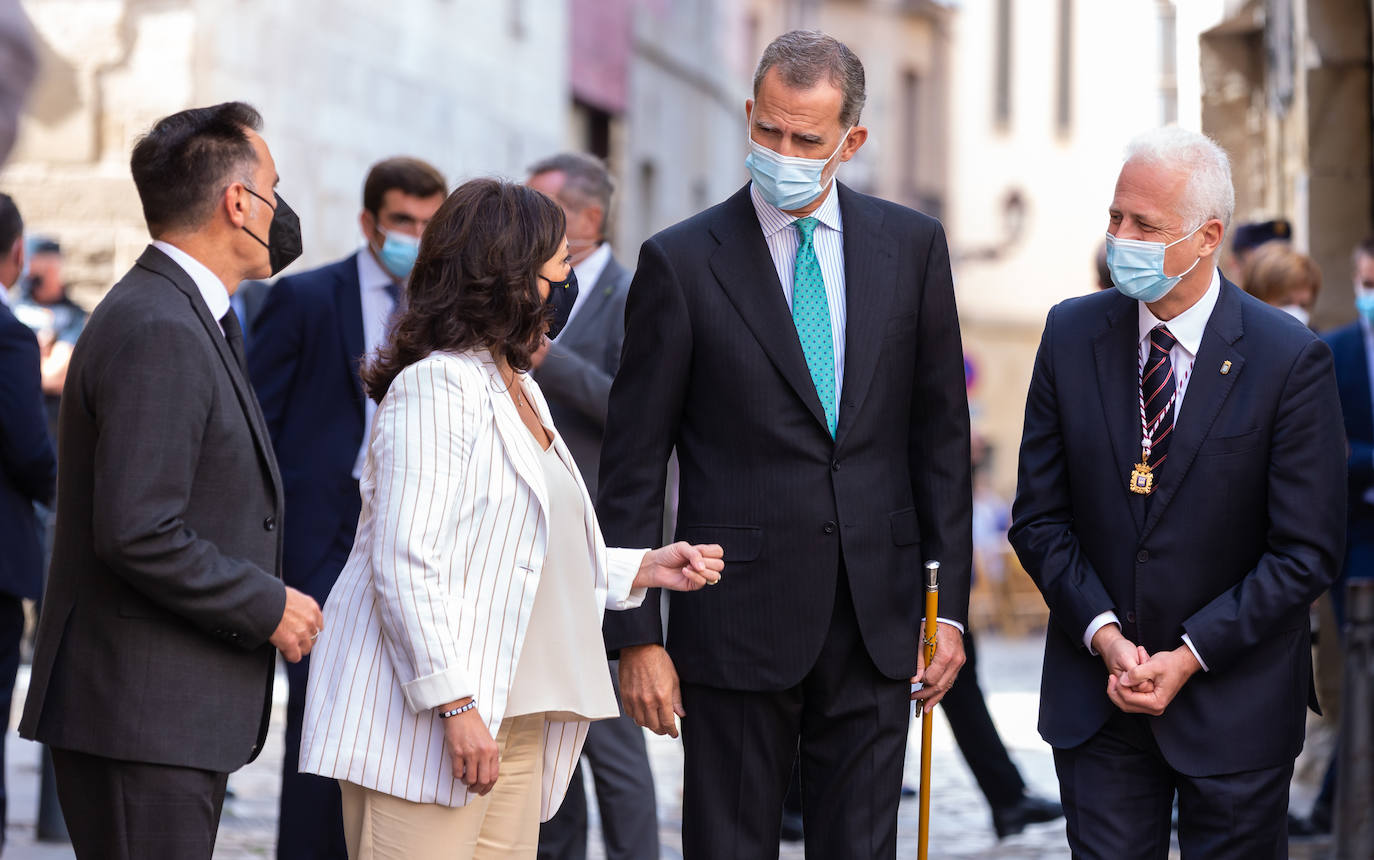 Fotos: El rey Felipe VI visita Logroño