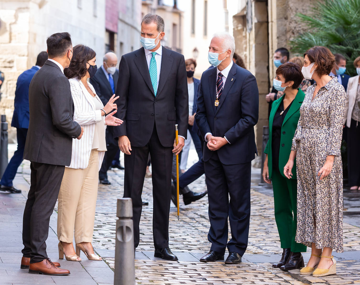 Fotos: El rey Felipe VI visita Logroño