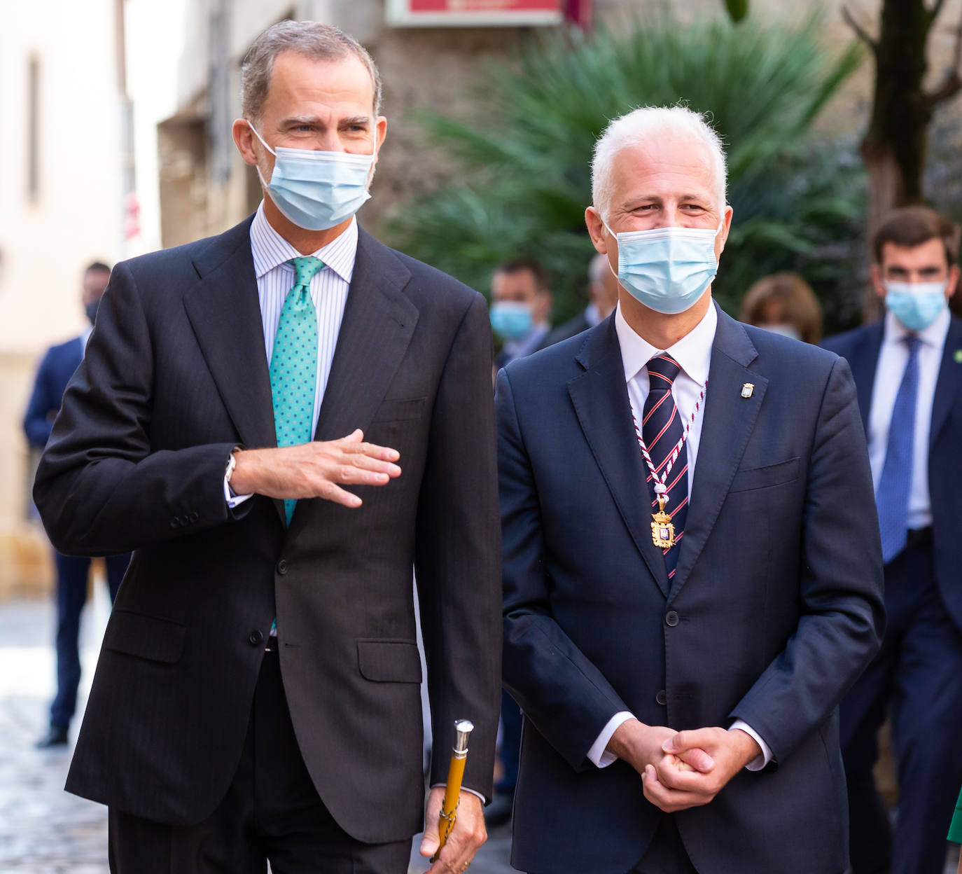 Fotos: El rey Felipe VI visita Logroño