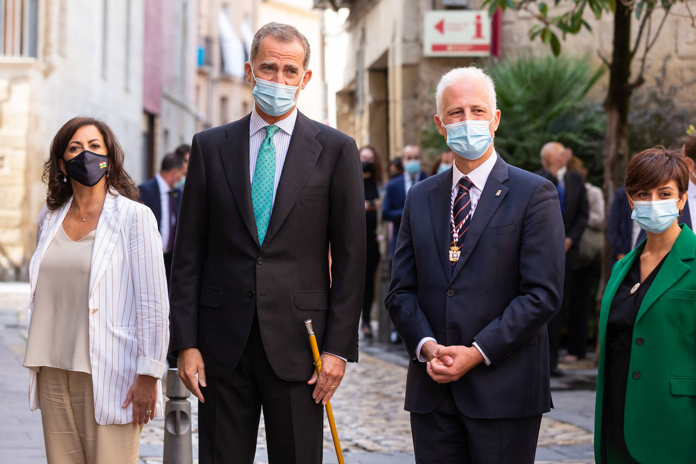 Fotos: El rey Felipe VI visita Logroño