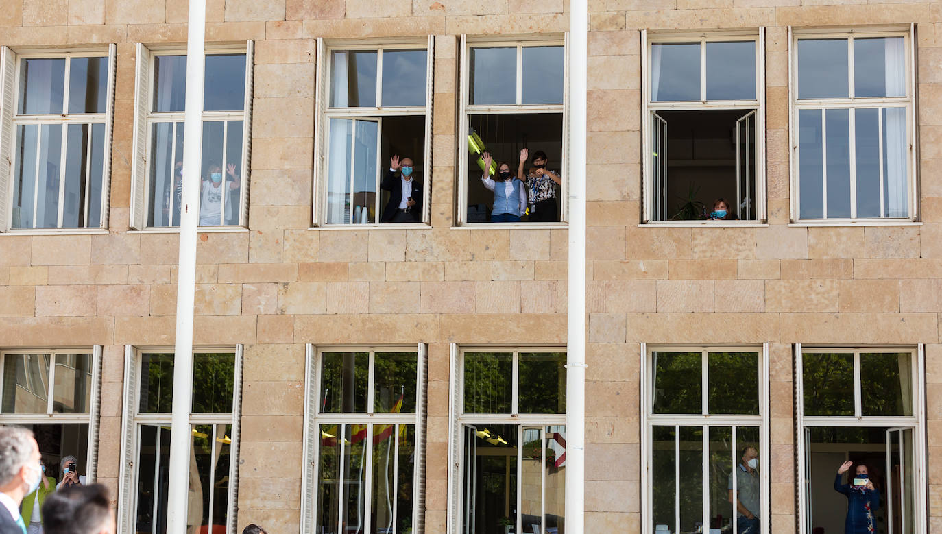 Fotos: El rey Felipe VI visita Logroño