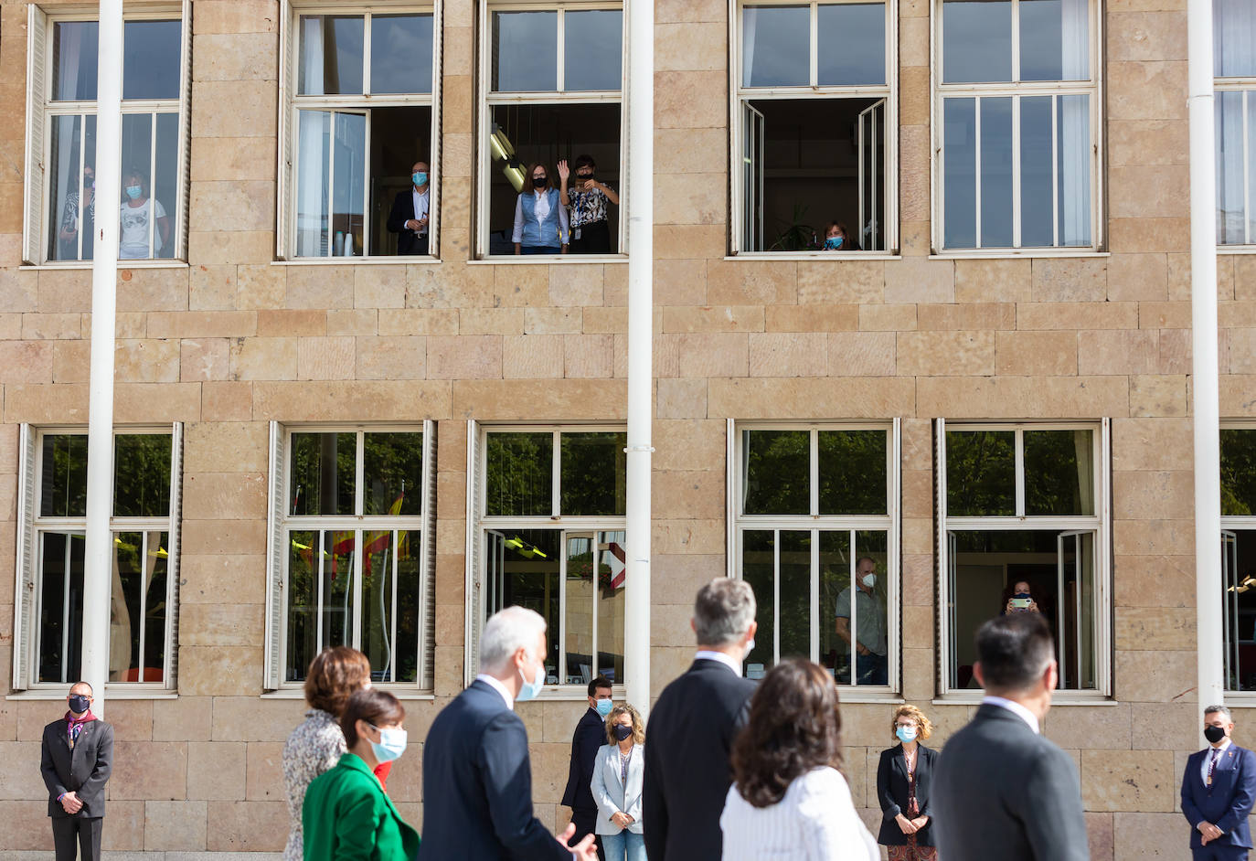 Fotos: El rey Felipe VI visita Logroño