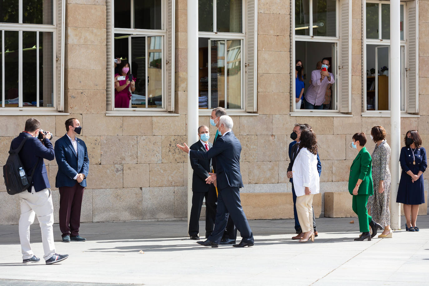 Fotos: El rey Felipe VI visita Logroño