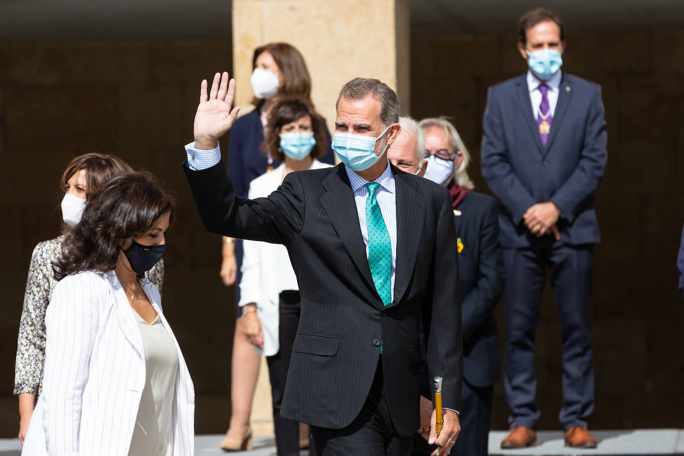 Fotos: El rey Felipe VI visita Logroño