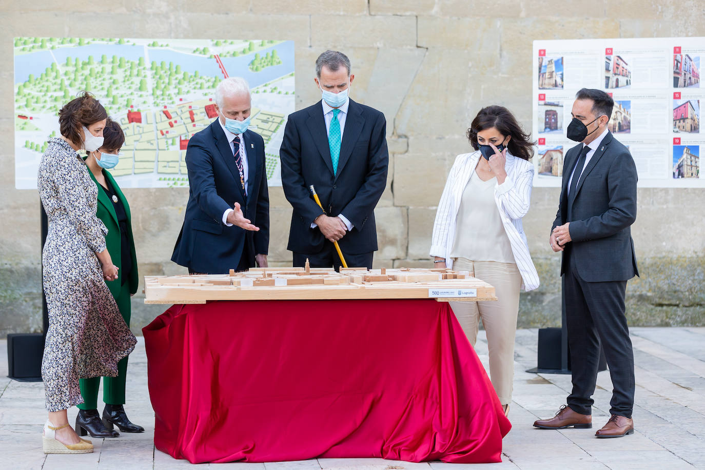 Fotos: El rey Felipe VI visita Logroño