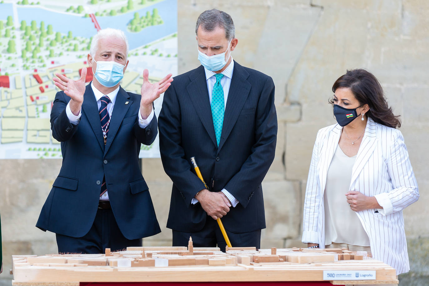 Fotos: El rey Felipe VI visita Logroño