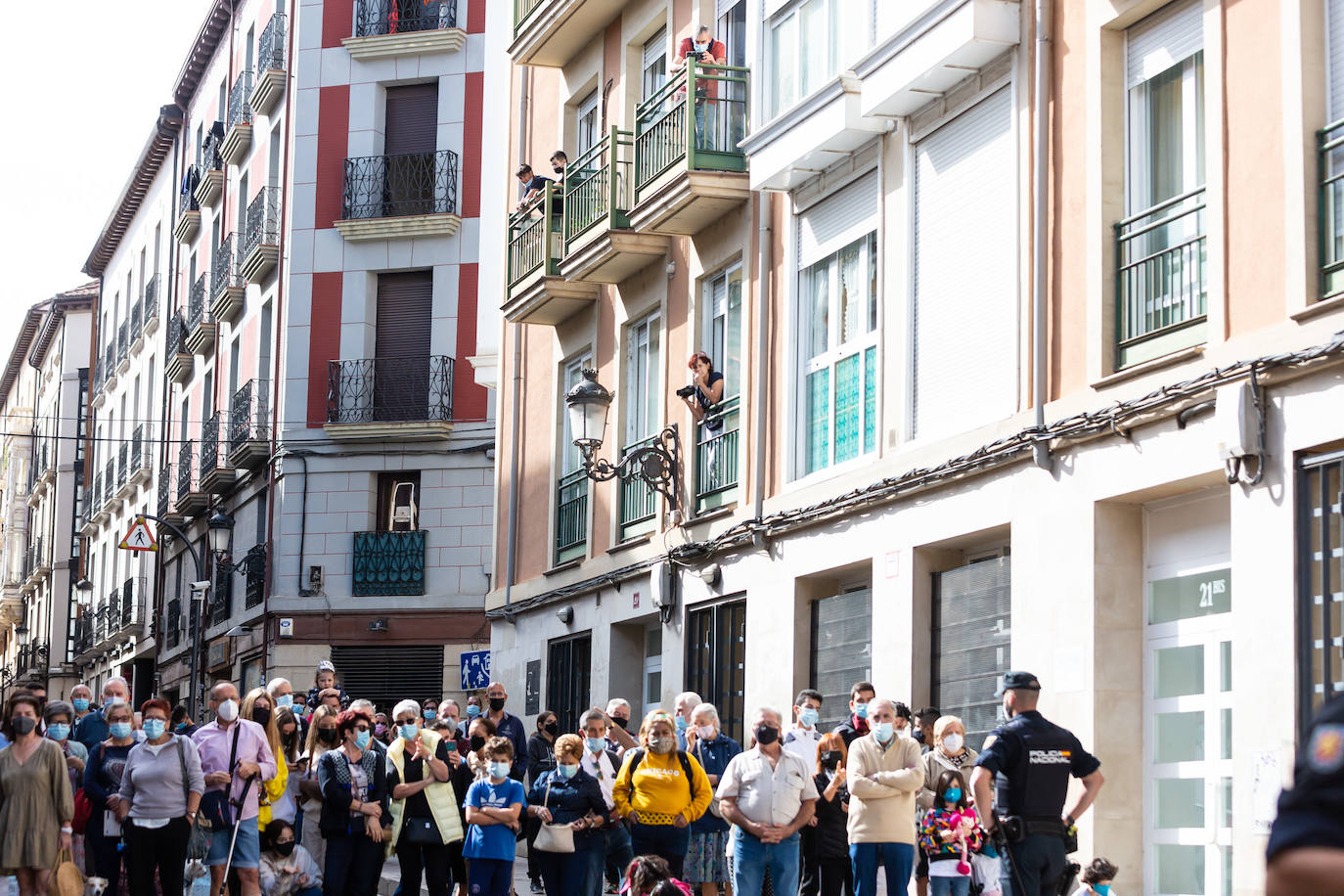 Fotos: Un caluroso recibimiento al rey Felipe VI en Logroño