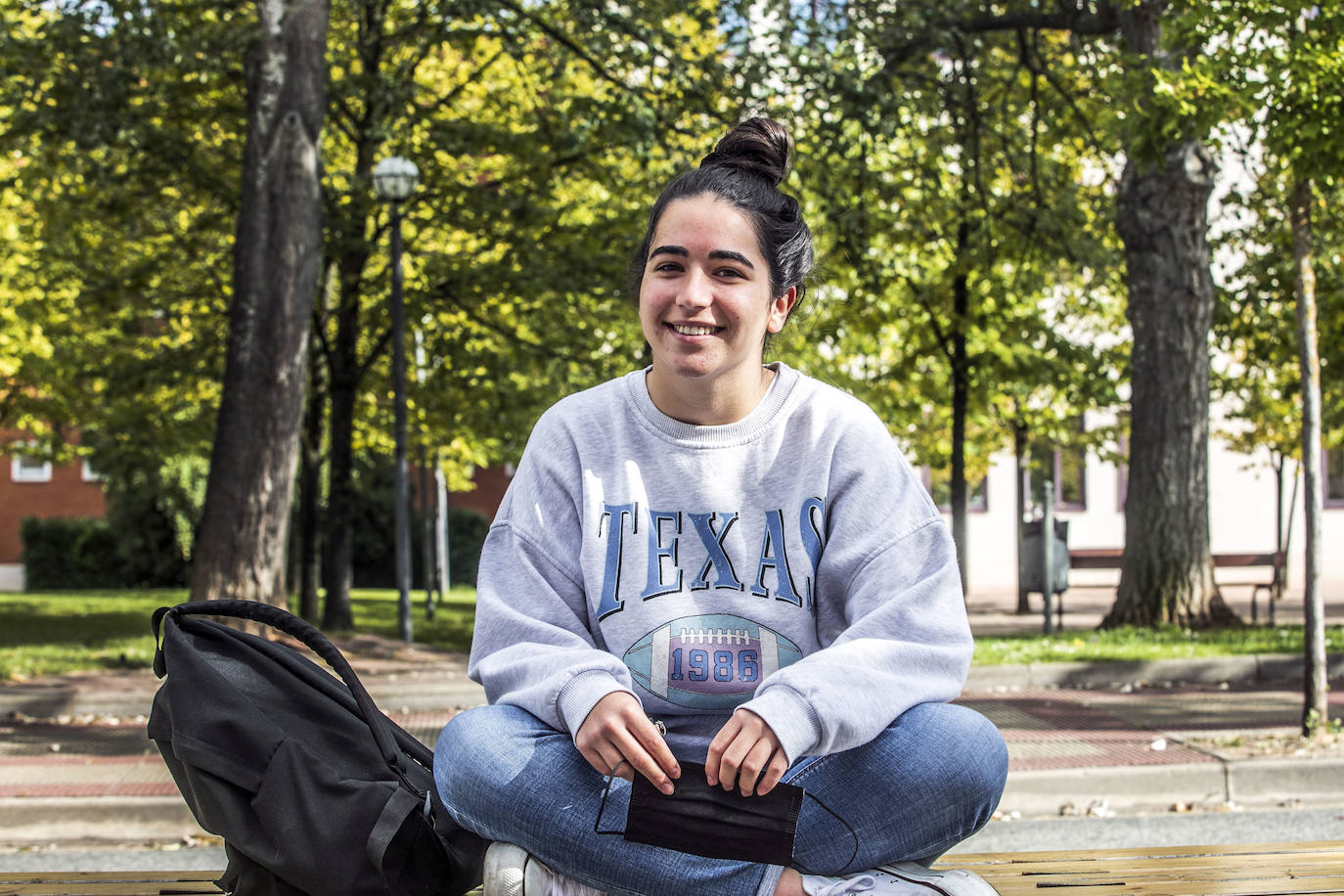 Fotos: Los universitarios regresan al campus de la UR en el primer día de un curso