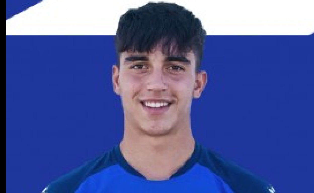 El riojano Marcos Ceña, convocado con la selección española Sub'17