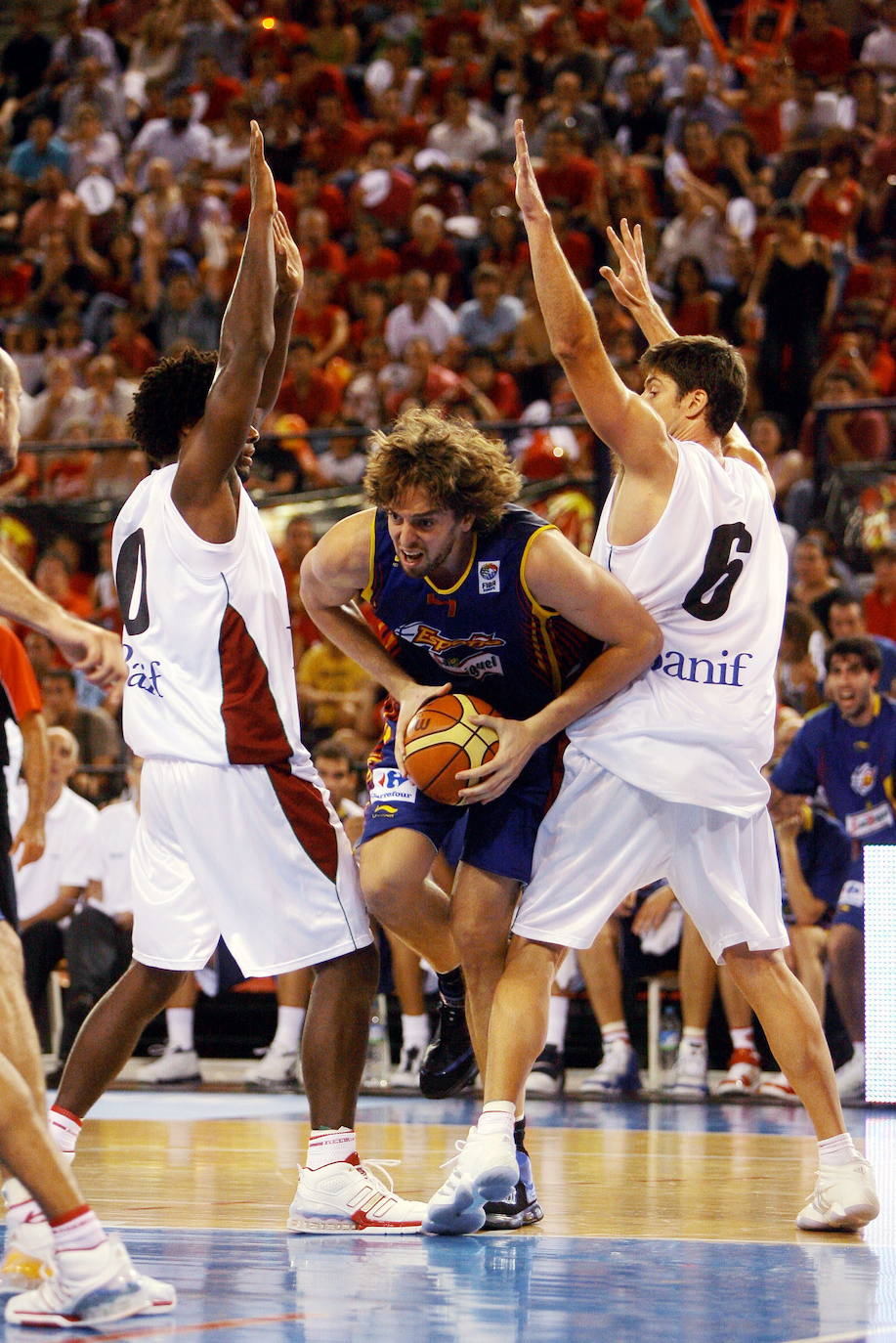 Fotos: Momentos de Pau Gasol en sus visitas a La Rioja