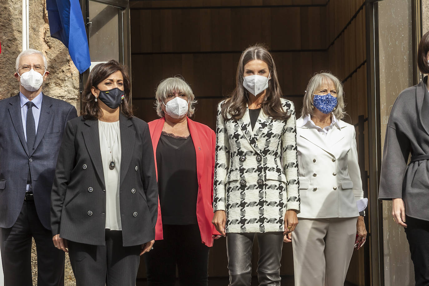 Fotos: La reina clausura el seminario de la Lengua en San Millán de la Cogolla