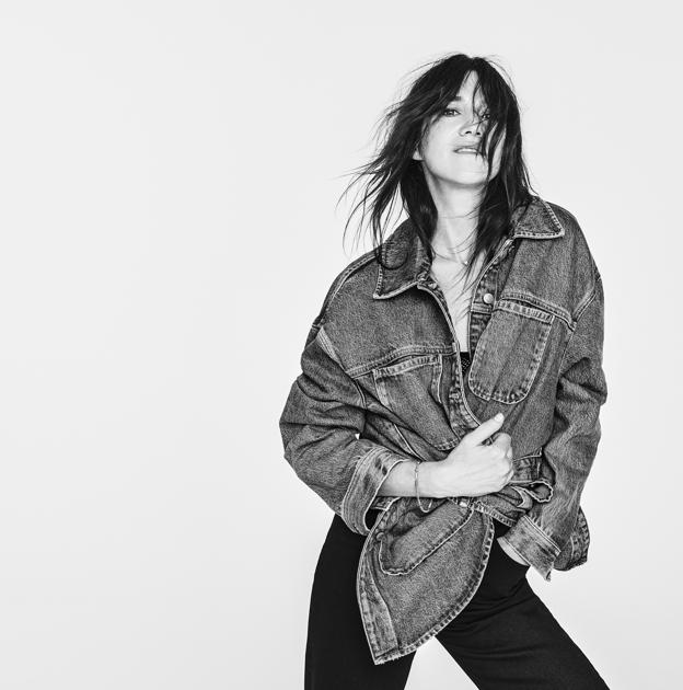 Charlotte Gainsbourg en la campaña de Zara.