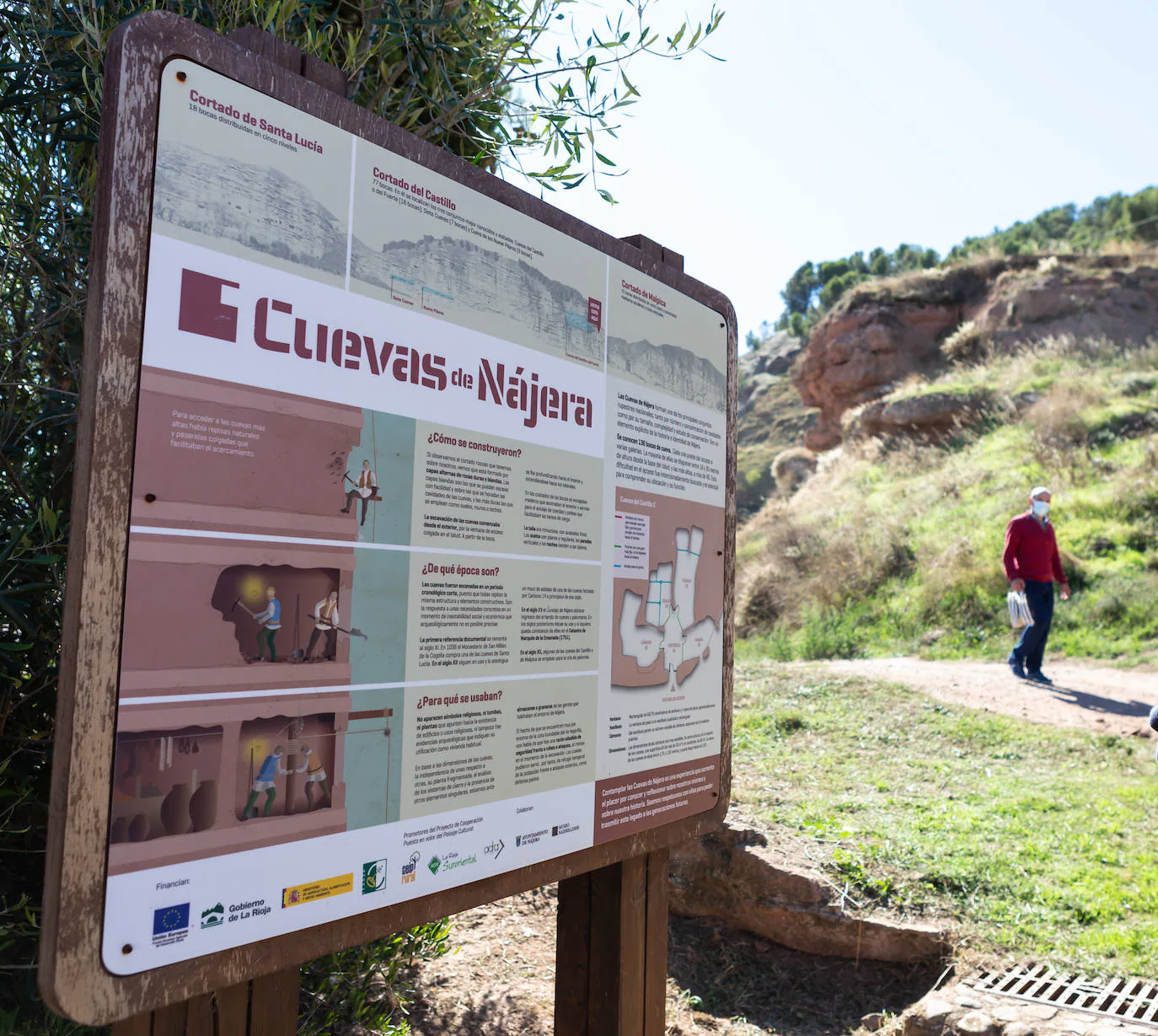 Fotos: Así son las cuevas de Nájera