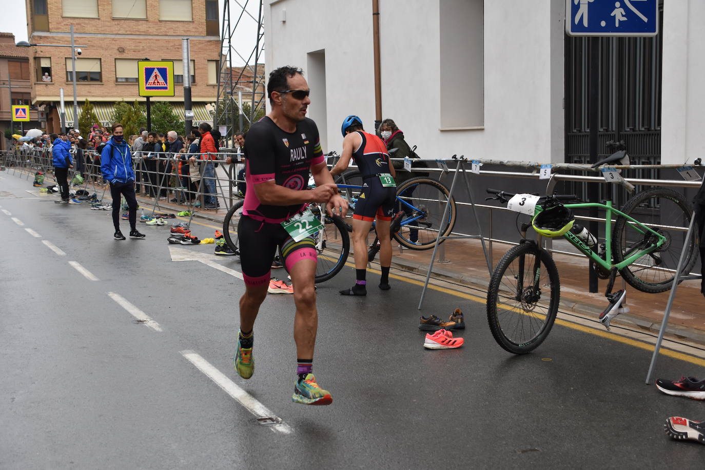 El séptimo duatlón cross de Rincón de Soto contó este domingo con 152 participantes, 92 en individual y 60 en pareja.