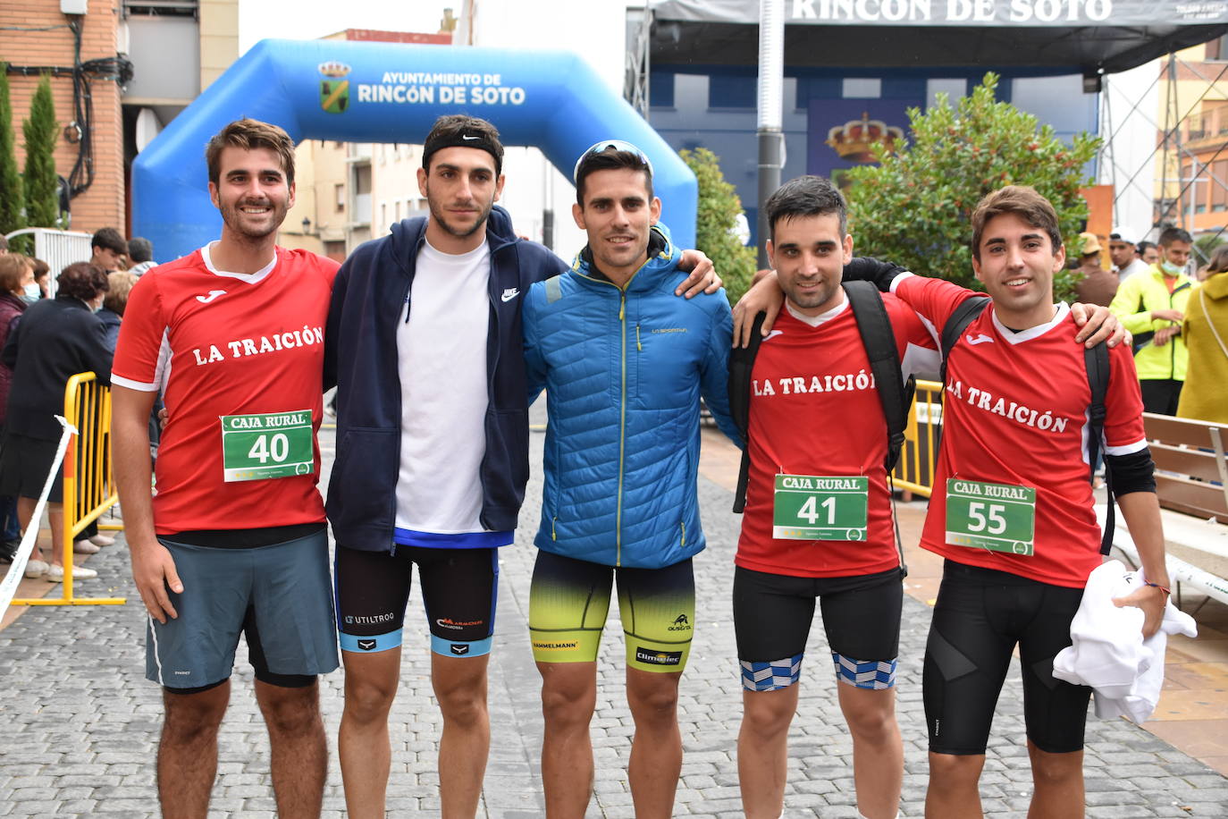 El séptimo duatlón cross de Rincón de Soto contó este domingo con 152 participantes, 92 en individual y 60 en pareja.