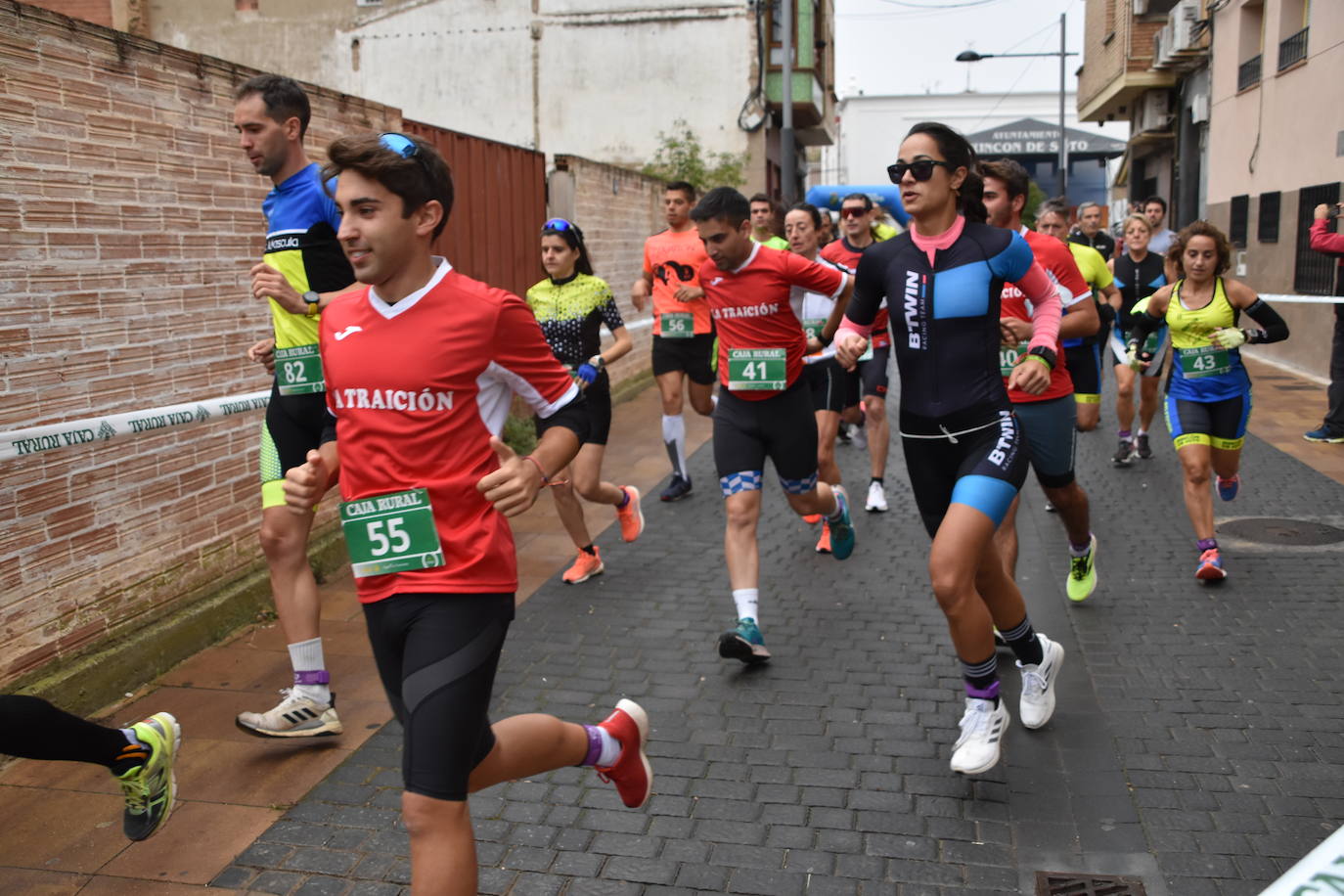 El séptimo duatlón cross de Rincón de Soto contó este domingo con 152 participantes, 92 en individual y 60 en pareja.