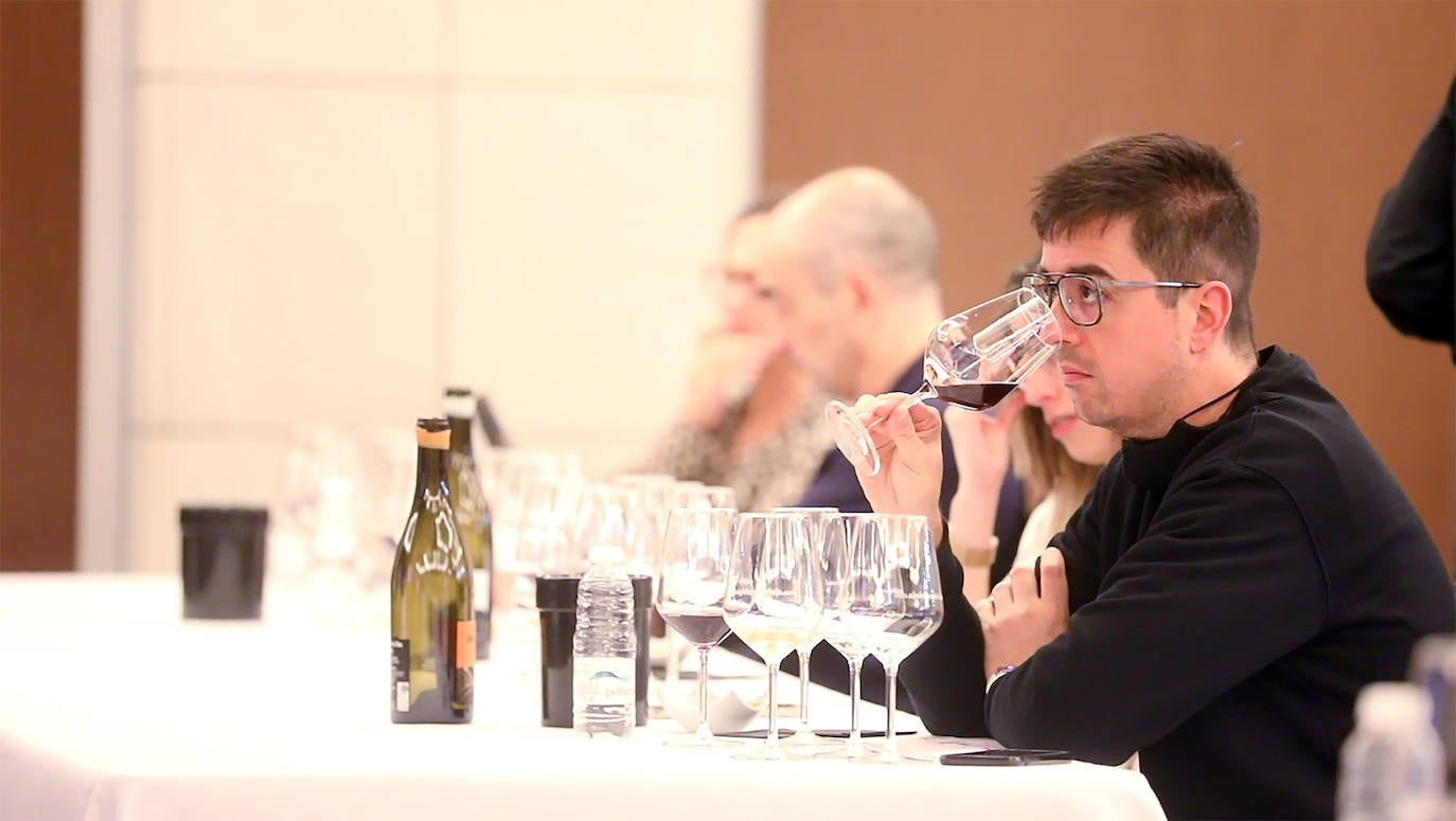 Los vinos del viticultor Carlos Sánchez sorprendieron a los asistentes a la cata de lomejordelvinoderioja.com 