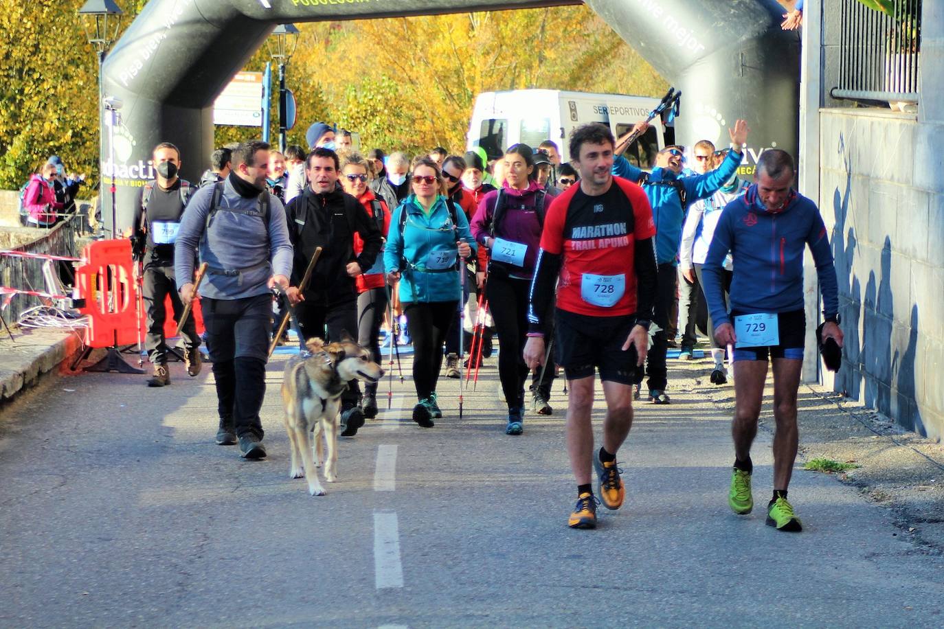 Más de medio millar de participantes en esta prueba de montaña del Camero Nuevo