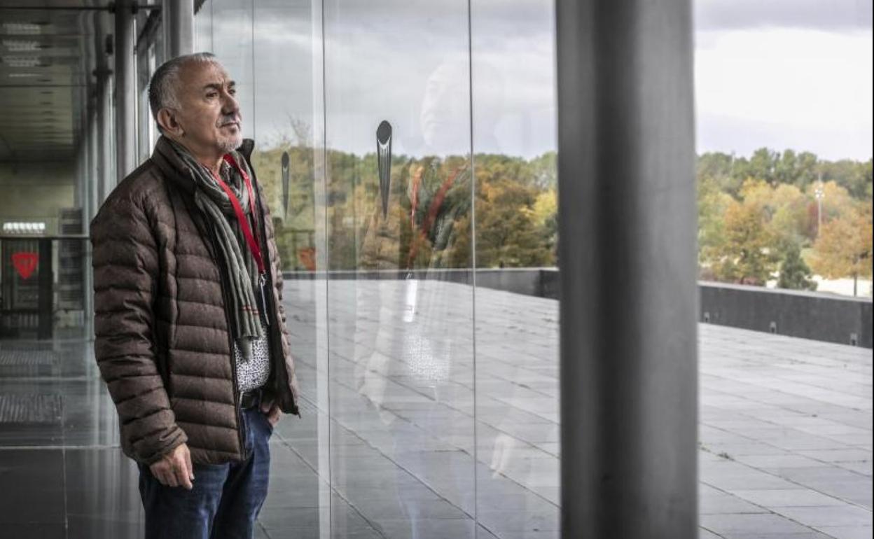 Pepe Álvarez, secretario general de UGT, el viernes en Riojafórum. 