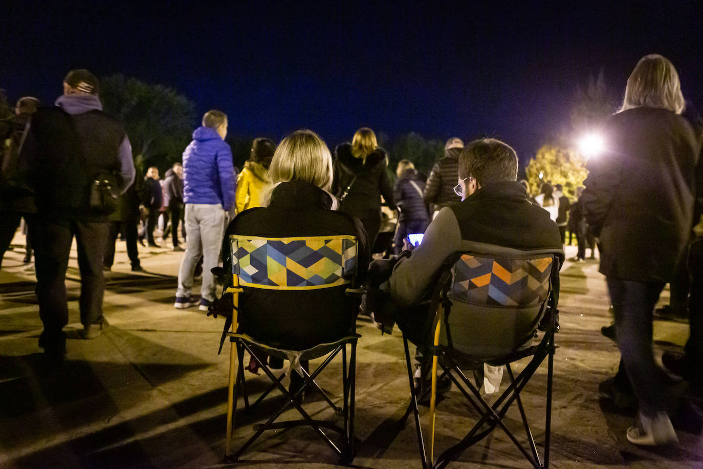 Fotos: La noche de los drones en el cielo logroñés