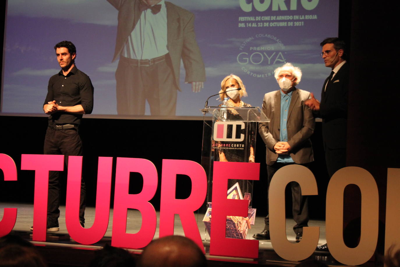 El 23 Festival de Cine entregó el premio Ciudad de Arnedo a Aura Garrido