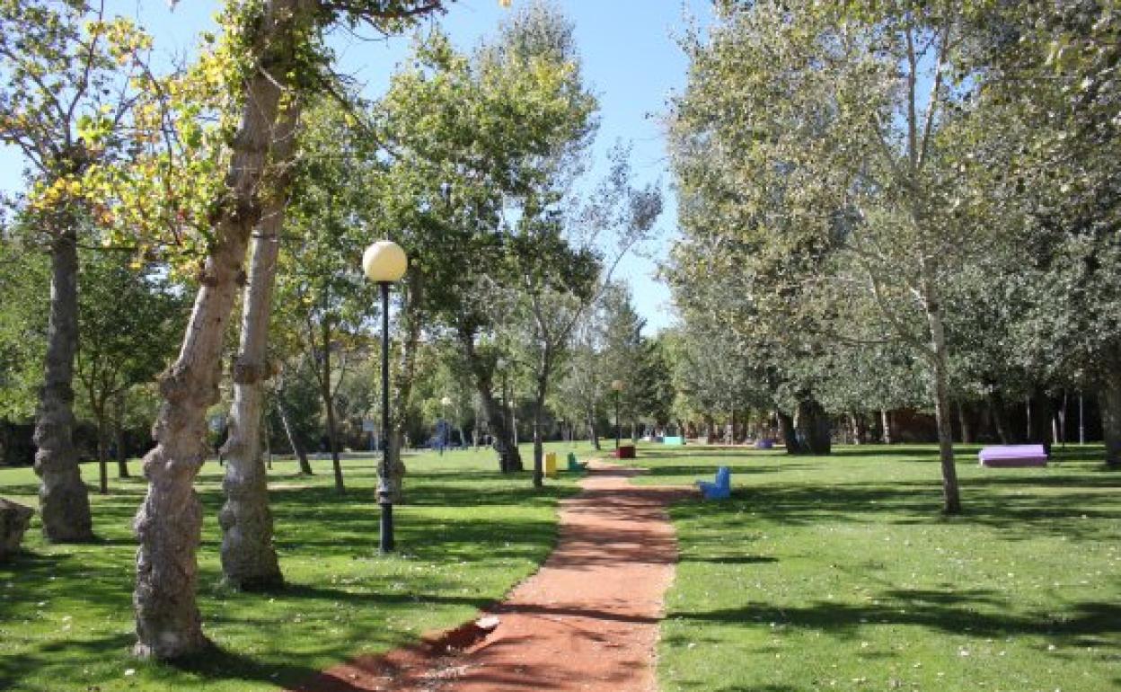 El parque del Cidacos es uno de los tesoros naturales de la ciudad del calzado. 