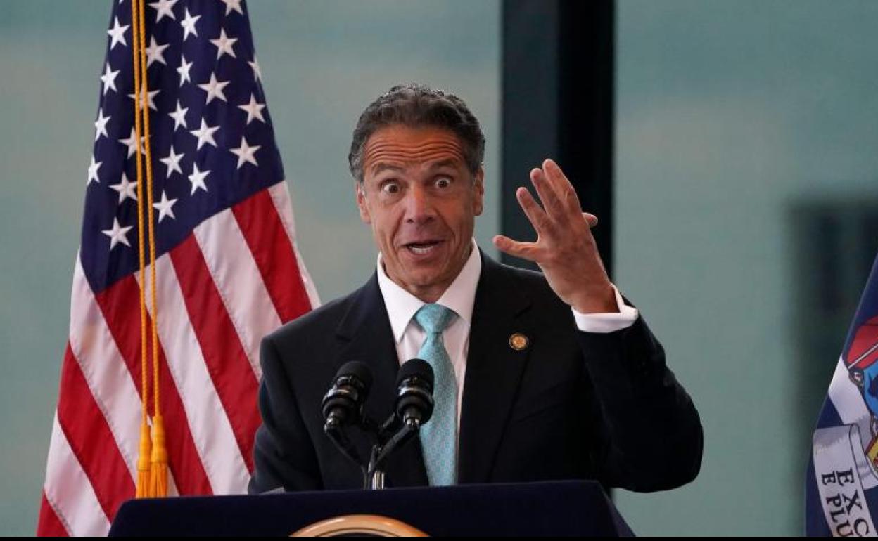 El ya ex gobernador de Nueva York Andrew Cuomo.