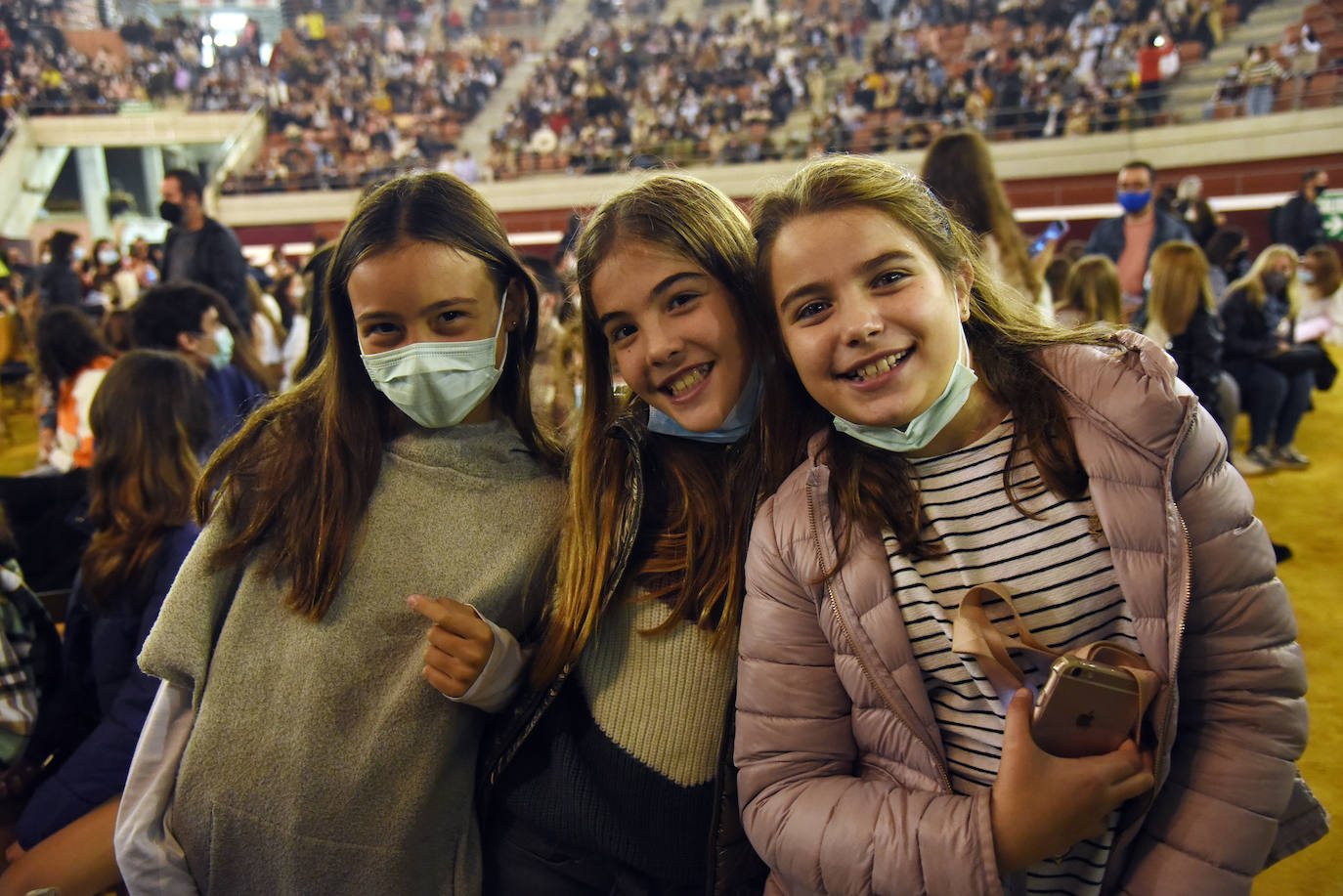 La joven cantante hizo disfrutar a sus seguidores riojanos este sábado