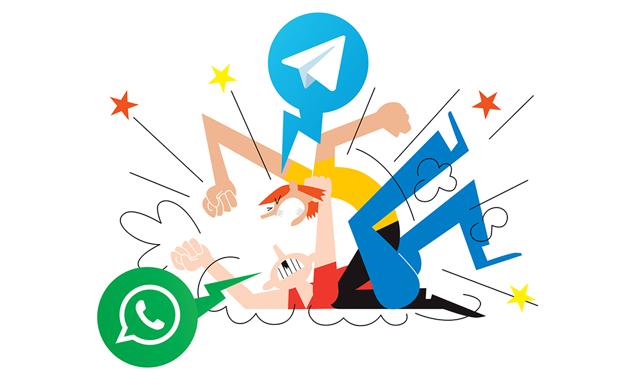 ¿Eres de Telegram o de WhatsApp?