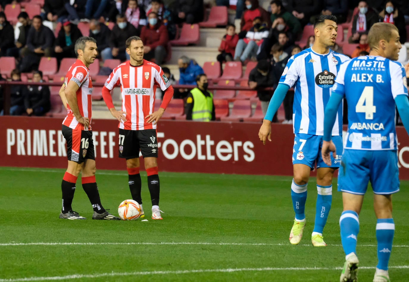 Fotos: El partido UDL-Dépor, en imágenes