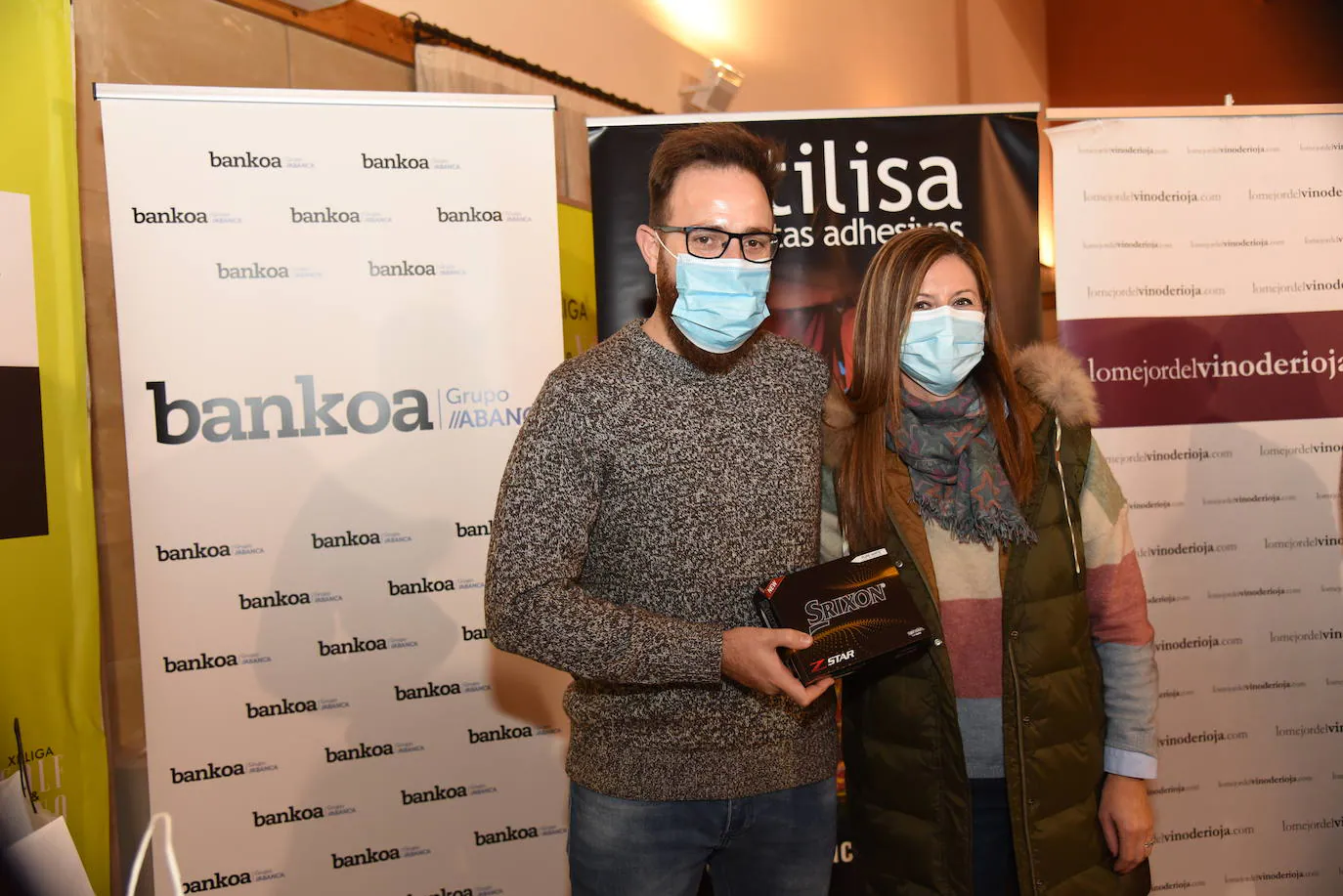 Los ganadores del Torneo Finca Valpiedra, último antes de la gran final de la Liga de Golf y Vino, recibieron sus premios. 