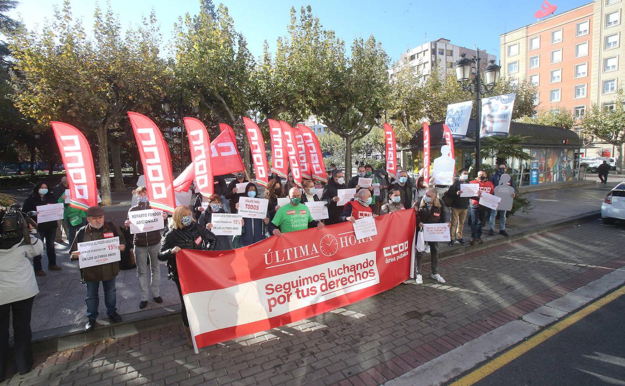 CCOO La Rioja urge a «sentarse ya» para «renegociar las condiciones laborales y de inversión del sector público»