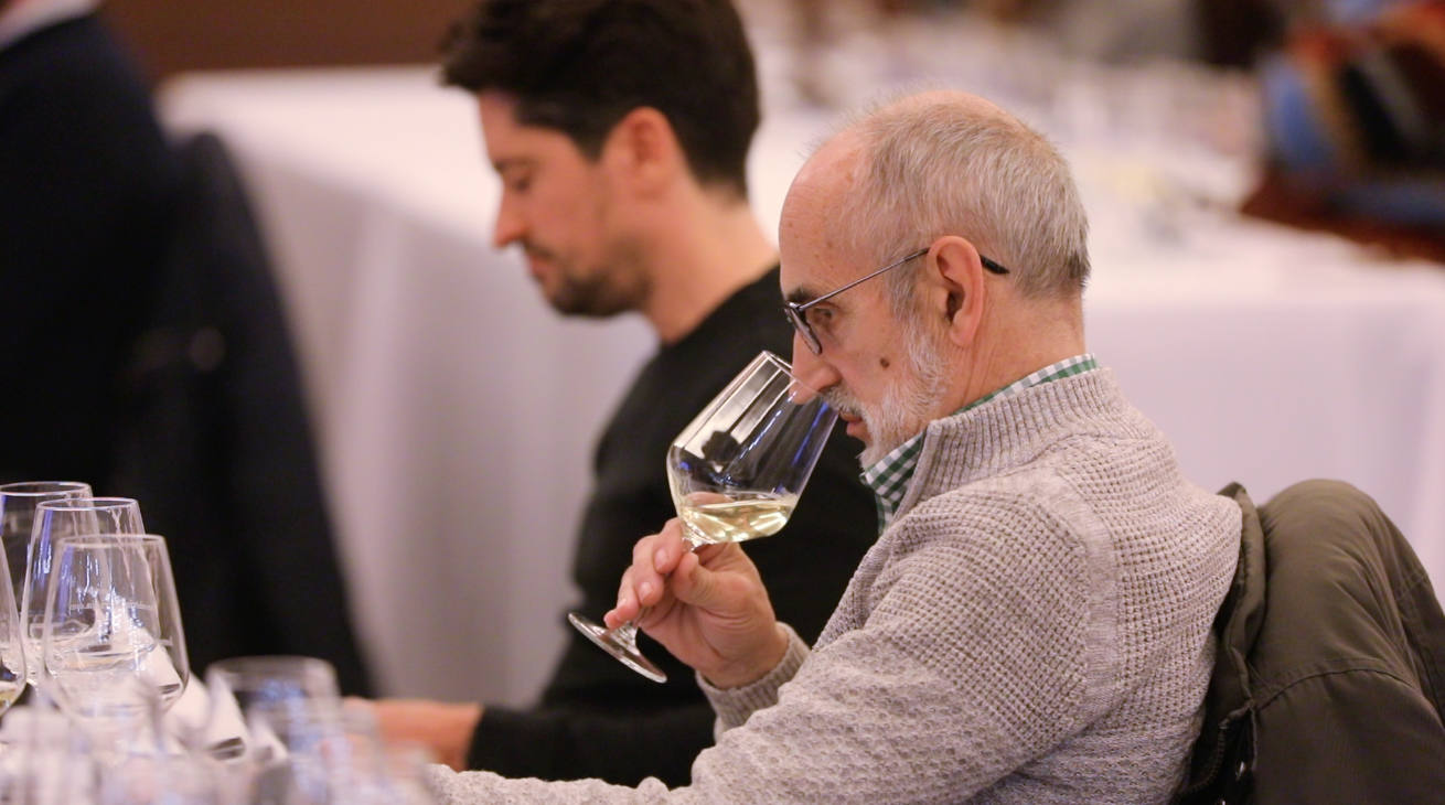 Janire Moraza presentó para el club de catas de lomejordelvinoderioja.com una buena muestra de la colección de vinos de la bodega familiar de San Vicente. 