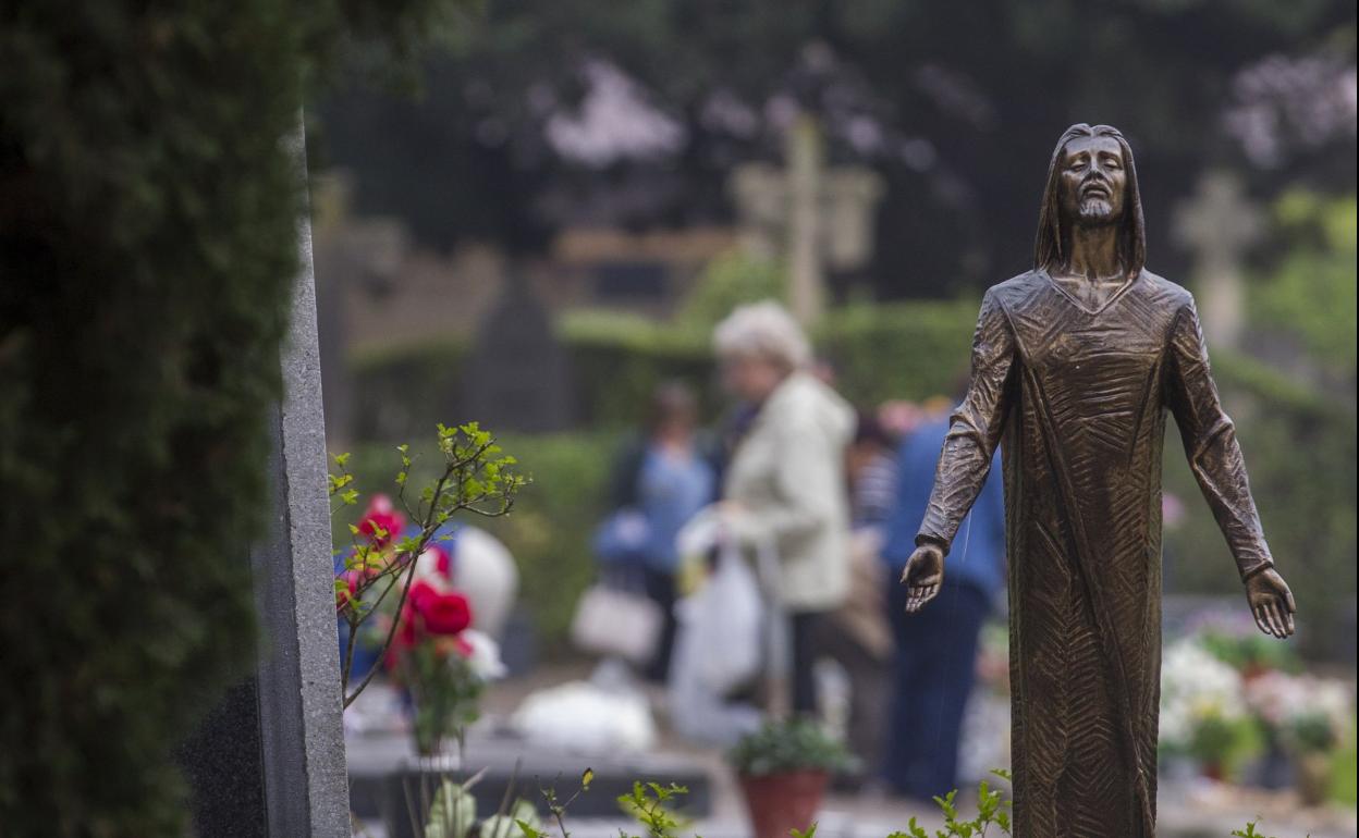 Imagen del cementerio de Logroño. 