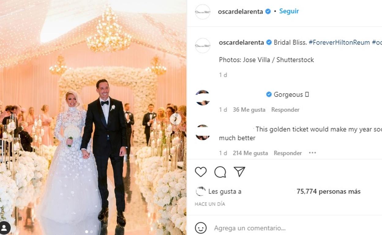 Paris Hilton, tres días de celebración en una boda con parque de atracciones